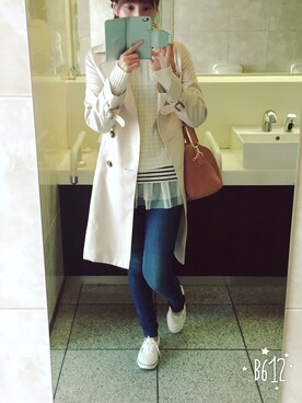 「PATTERN（パターン）のアイテム」を使った、さあやさん（レディース・157cm）の秋コーディネート