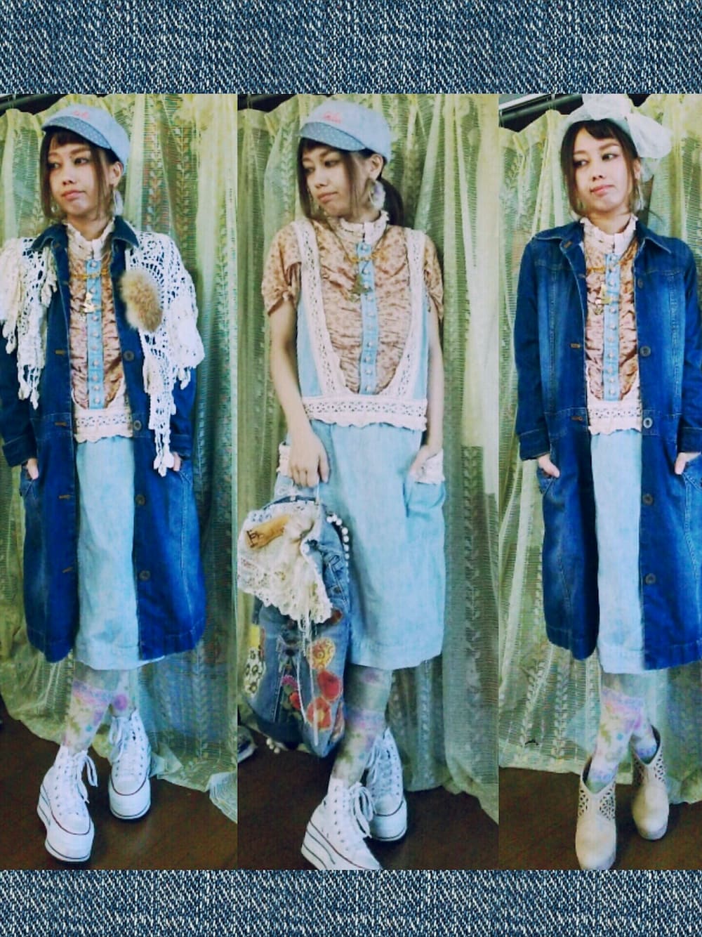 その他のワンピース/ドレス、その他のバッグ、ベージュ系のシューズを着用したレディースの秋コーディネートの1枚目の写真