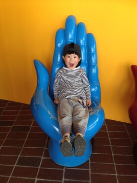 arataさん（キッズ・110cm）の春コーディネート