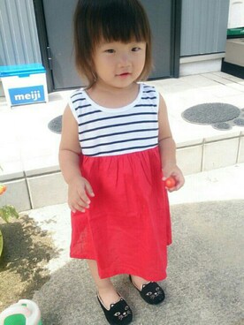 ri-channさん（キッズ・80cm）の夏コーディネート