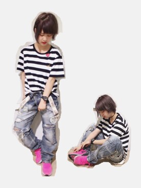 ゆりあさん(レディース・153cm)の春コーディネート