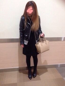 「Regalect（リガレクト）のアイテム（ジャケット/アウター）」を使った、asaさん（レディース・153cm）の春コーディネート