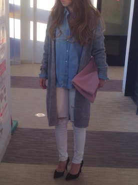 「クラッシュスキニー」｜asaさん（レディース・153cm）の春コーディネート