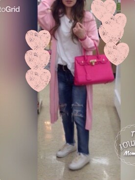 asaさん（レディース・153cm）の春コーディネート