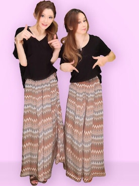 「Twins Code」｜asaさん（レディース・153cm）の夏コーディネート