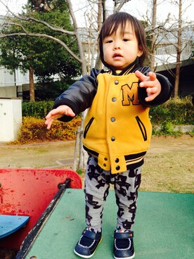 YOROHI**さん(キッズ・80cm)の冬コーディネート