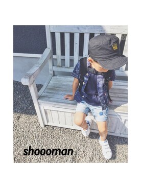 shooomanさん（キッズ・100cm）の秋コーディネート