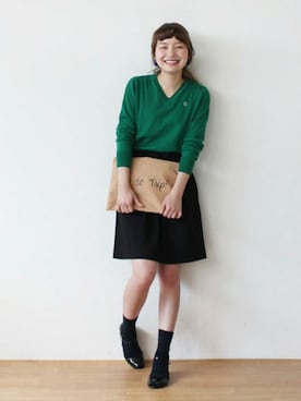 Dot&Stripes CHILDWOMANさん（レディース・158cm）の夏コーディネート