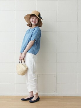 「マリン」｜Dot&Stripes CHILDWOMANさん（レディース・158cm）の春コーディネート