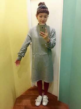 「アイテム（ヘアバンド）」を使った、Dot&Stripes CHILDWOMANさん（レディース・158cm）の秋コーディネート