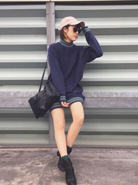 rina.美容師コーデさん（レディース・166cm）の秋コーディネート