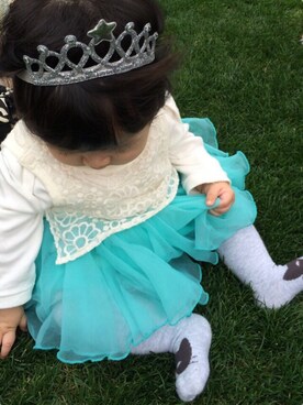 「おめかしコーデ」｜ひなたぼっこさん（キッズ・60cm）の春コーディネート