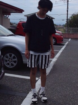 カズヲさん（メンズ・184cm）の夏コーディネート