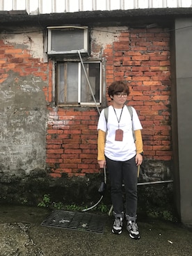 「OUT OF SIGHT（アウト オブ サイト）のアイテム」を使った、abbyaprさん（レディース・155cm）の冬コーディネート