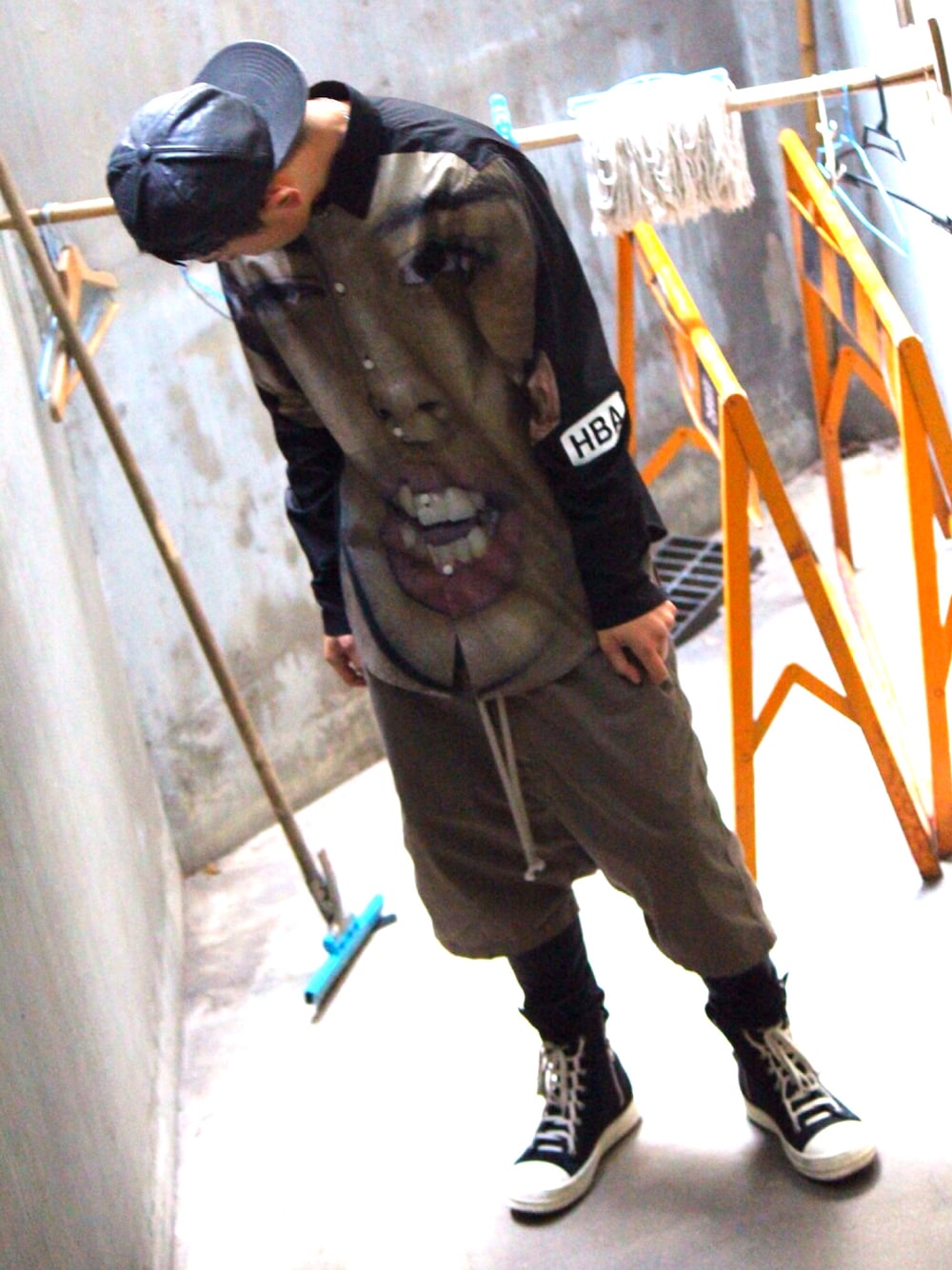 【カジュアルコーデを格上げ】RICKOWENS DRKSHDW  スニーカー RICK OWENS DRKSHDW - 【25AW】ジャンボ レース アブストラクト
