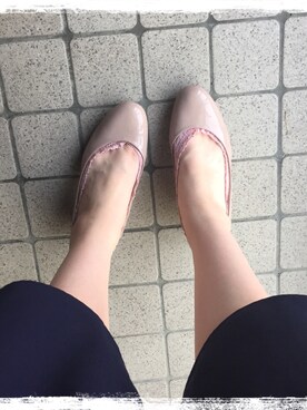 「passage mignon/flaneur（パサージュミニョンフラヌール）のアイテム（パンプス）」を使った、maiさん（レディース・164cm）の春コーディネート