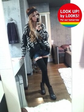 「EGOIST（エゴイスト）のアイテム」を使った、amiさんの春コーディネート