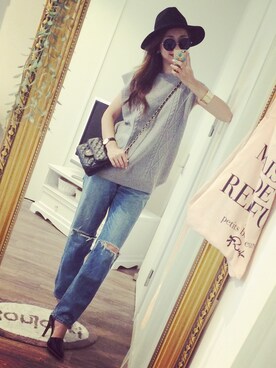 「FREAK'S STORE（フリークスストア）のアイテム（腕時計）」を使った、amiさん（レディース・163cm）の秋コーディネート