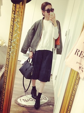 「FREAK'S STORE（フリークスストア）のアイテム（腕時計）」を使った、amiさん（レディース・163cm）の秋コーディネート