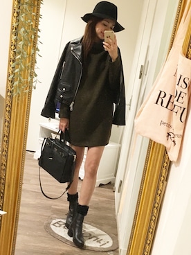 amiさん（レディース・163cm）の冬コーディネート