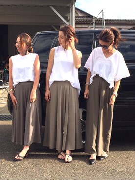 amiさん(レディース・163cm)の夏コーディネート