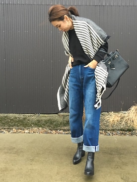 amiさん（レディース・163cm）の冬コーディネート