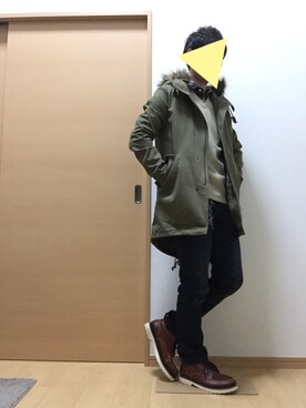 「SENSE OF PLACE by URBAN RESEARCH（センスオブプレイスバイアーバンリサーチ）のアイテム（財布/小物）」を使った、ユウさん（メンズ・171cm）の冬コーディネート