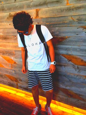 Nao雪manさん（メンズ・170cm）の夏コーディネート