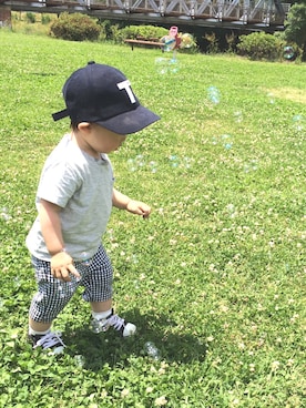 yuuu_iiiさん（キッズ・90cm）の春コーディネート