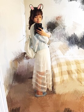 「HoneySalon by foppish（ハニーサロンバイフォピッシュ）のアイテム」を使った、Otoruさん（レディース・157cm）の秋コーディネート