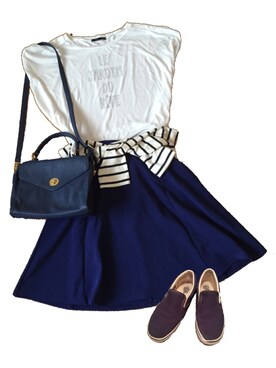 佐々木さきさん(レディース・170cm)の夏コーディネート