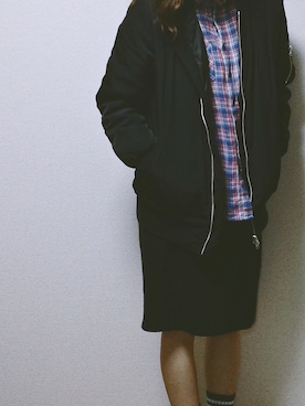 「雨」｜ma_iさん（レディース・164cm）の春コーディネート