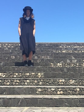 「アイテム（つなぎ/オールインワン）」を使った、広野 伸行さん（メンズ・176cm）の冬コーディネート