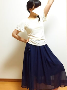 ひらの3姉妹さん（レディース・164cm）の夏コーディネート