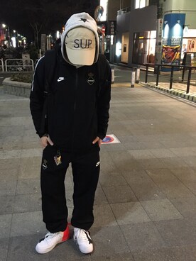 「トレーニング」｜「アイテム（ジャケット/アウター）」を使った、Sunaoさん（メンズ・171cm）の冬コーディネート