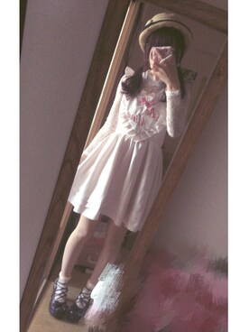 粉さんのコーディネート