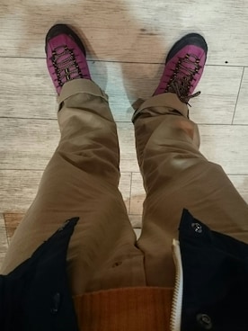 「nanamica（ナナミカ）のアイテム（その他アウター）」を使った、takeshiさん（メンズ・170cm）の冬コーディネート