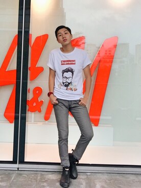 Byron Linさんのコーディネート