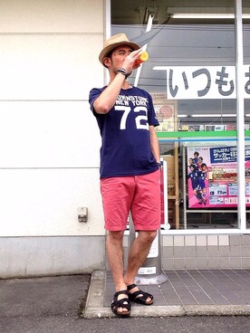 「適当日記」｜シンさん（メンズ・168cm）の夏コーディネート