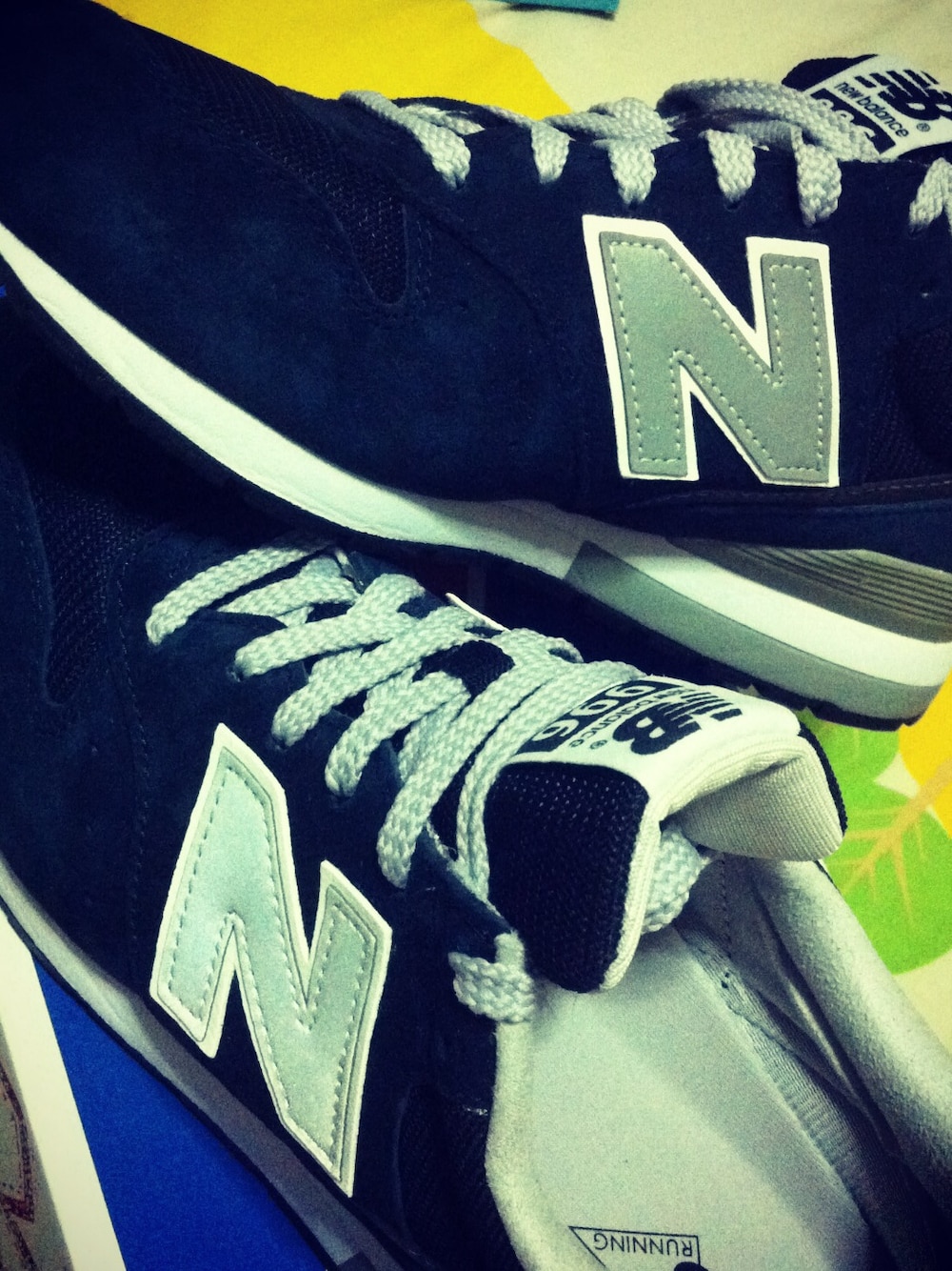 「NEW BALANCEのアイテム（シューケア用品、ブルー系）」を使った、Jagger Benさん（メンズ・166cm）の秋コーディネートの1枚目の写真