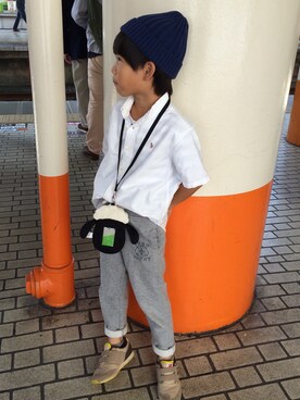 「スエット」｜AOさん（キッズ・120cm）の秋コーディネート