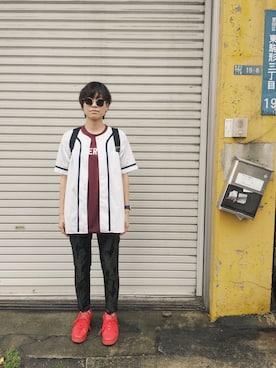 ナツ浅井さんのコーディネート