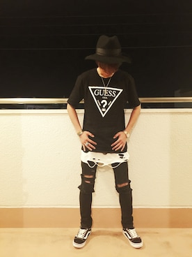 「Danke schon」｜「アイテム（腕時計）」を使った、まっしーさん（メンズ・170cm）の夏コーディネート