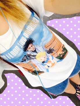 「チチカカ（チチカカ）のアイテム（デニムパンツ、ブルー系）」を使った、ゆきりん⊿さん（レディース・160cm）の秋コーディネート