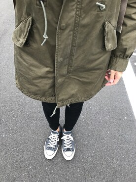 「caqu（サキュウ）のアイテム」を使った、miiiさん（レディース・154cm）の秋コーディネート