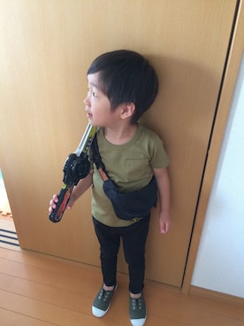 hi♡⍢⃝♡naさん（キッズ・110cm）の夏コーディネート