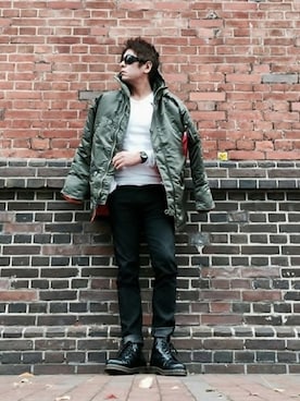 イーサン・ハントさん（メンズ・181cm）の秋コーディネート