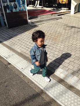 「NEW BALANCE（ニューバランス）のNew Balance KV576L（スニーカー、ホワイト系）」を使った、eightmanさん（レディース・163cm）の冬コーディネート