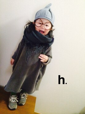 ihiさん（キッズ・90cm）の冬コーディネート