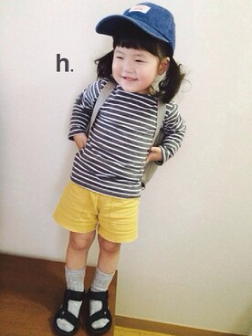 ihiさん（キッズ・90cm）の春コーディネート